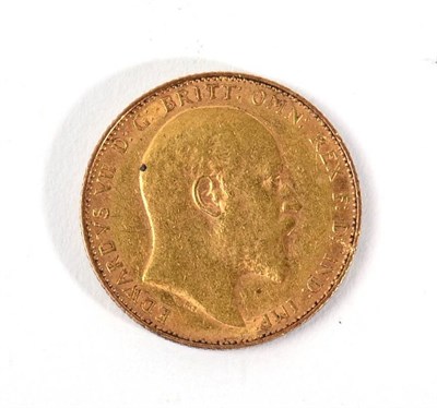 Lot 289 - A 1906 gold sovereign