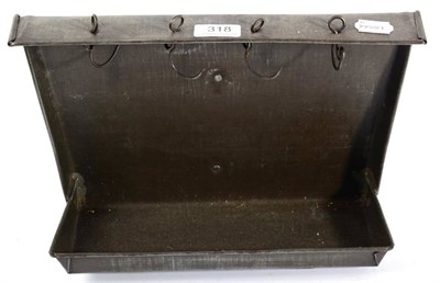 Lot 318 - A 19th century iron fireplace small foul roaster