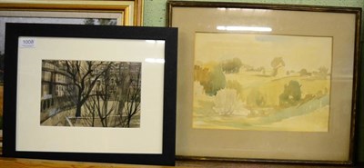 Lot 1008 - Sonia Lawson RA RWS RWA (b.1936) Garden scene, signed, watercolour, together with a further...