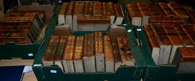 Lot 1151 - Nine boxes of law books, many in leather bindings (principally half calf), others in cloth