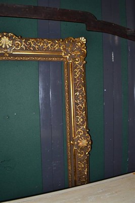 Lot 1190 - A gilt gesso picture frame