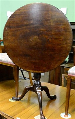 Lot 1300 - A George III style tripod table