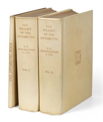 Lot 2 - Shackleton (Ernest H.) The Heart of the Antarctic, Being the Story of the British Antarctic...
