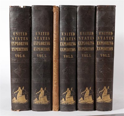 Lot 4 - Wilkes (Charles) Narrative of the United States Exploring Expedition. During the Years 1838,...