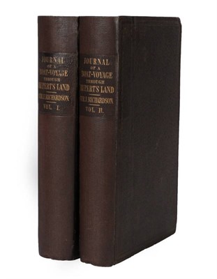 Lot 23 - Richardson (Sir John) Arctic Searching Expedition: A Journal of a Boat-Voyage through Rupert's Land