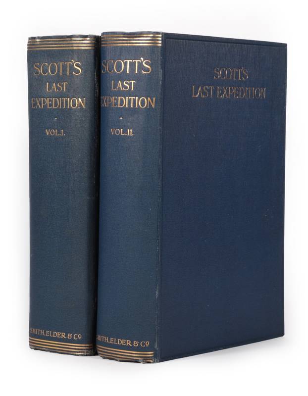 Lot 25 - Scott (Robert Falcon) Scott's Last Expedition ..Being the Journals of Captain R.F. Scott ...Reports