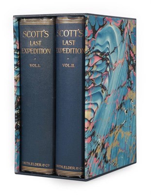 Lot 25 - Scott (Robert Falcon) Scott's Last Expedition ..Being the Journals of Captain R.F. Scott ...Reports
