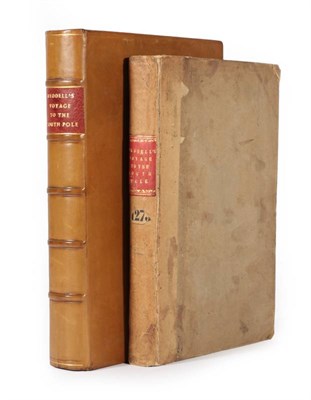 Lot 34 - Weddell (James) A Voyage towards the South Pole, Performed in the Years 1822-24, Containing an...