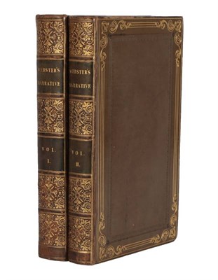 Lot 44 - Webster (W.H.B.) Narrative of a Voyage to the Southern Atlantic Ocean, in the Years 1828, 29,...