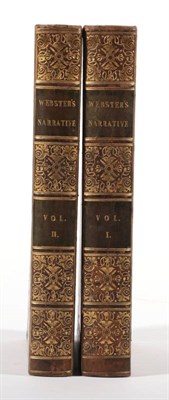 Lot 44 - Webster (W.H.B.) Narrative of a Voyage to the Southern Atlantic Ocean, in the Years 1828, 29,...