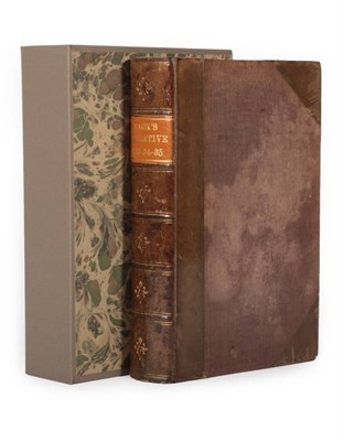 Lot 48 - Back (Captain) Narrative of the Arctic Land Expedition, to the Mouth of the Great Fish River,...