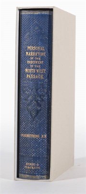 Lot 56 - Armstrong (Alex.) A Personal Narrative of the Discovery of the North-West Passage; with...