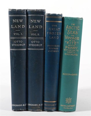 Lot 99 - Sverdrup (Otto) New Land, Four Years in the Arctic Regions, Longmans, Green, 1904, two volumes,...