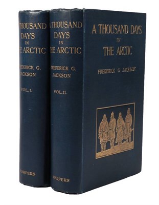 Lot 125 - Jackson (Frederick G.) A Thousand Days in the Arctic, London and New York; Harper, 1899, two...