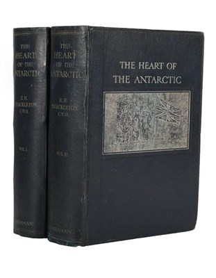 Lot 140 - Shackleton (E.H.) The Heart of the Antarctic, Being the Story of the British Antarctic...