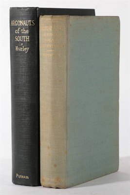 Lot 147 - Hurley (Frank, Capt) Argonauts of the South .. being a Narrative of Voyagings and Polar Seas...