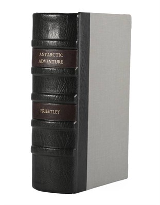 Lot 159 - Priestley (Raymond E.) Antarctic Adventure, Scott's Northern Party, Fisher Unwin, 1914, three...
