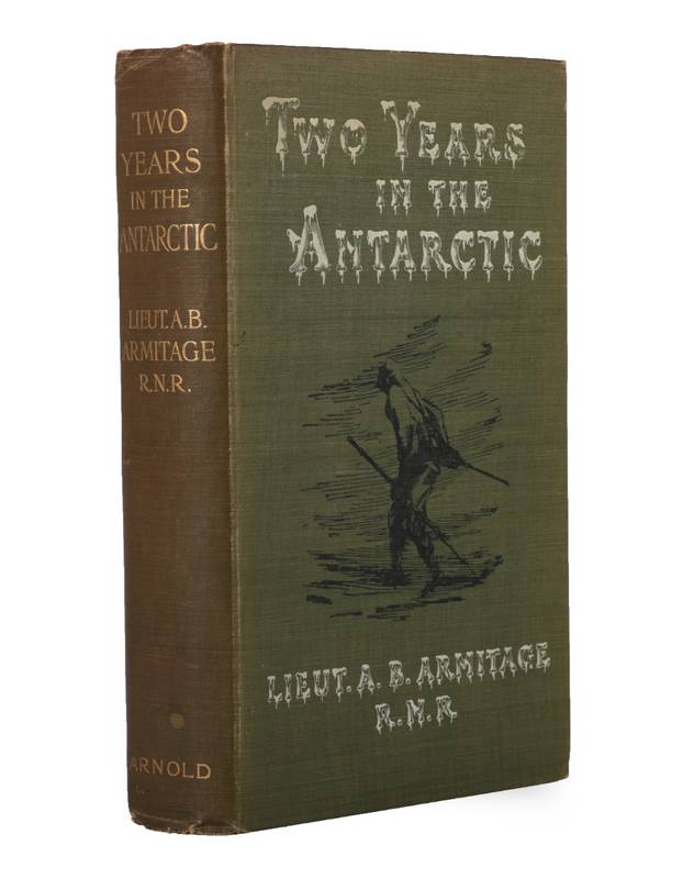 Lot 160 - Armitage (Albert B., Lieut.) Two Years in the Antarctic, Being a Narrative of the British...