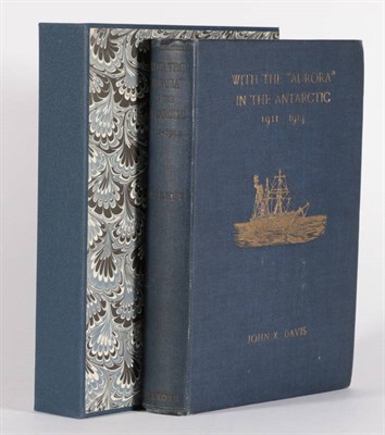 Lot 184 - Davis (John King) With the 'Aurora' in the Antarctic, 1911-1914, Andrew Melrose, n.d. [1919],...