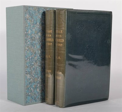 Lot 214 - Belcher (Edward, Capt.) Narrative of a Voyage Round the World, performed in Her Majesty's Ship...