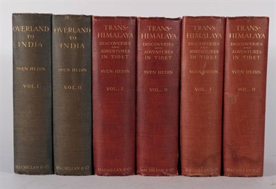 Lot 233 - Hedin (Sven) Trans-Himalaya, Discoveries and Adventures in Tibet, Macmillan, 1909, first...