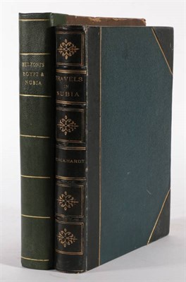 Lot 242 - Burckhardt (John Lewis) Travels in Nubia, John Murray, 1819, first edition, quarto, portrait...