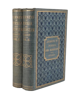 Lot 247 - Bishop (Mrs) (Isabella L. Bird) Journeys in Persia and Kurdistan, including a Summer in the...