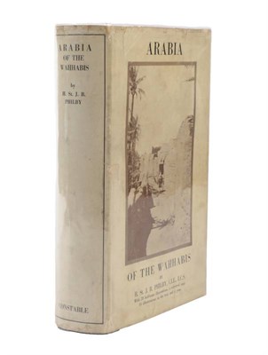 Lot 259 - Philby (H. St. J.B.) Arabia of the Wahhabis, Constable, 1928, first edition, plates as called...