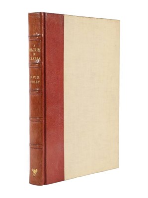 Lot 261 - Philby (H. St. J.B.) A Pilgrim in Arabia, Golden Cockerel Press, 1943, numbered limited edition...