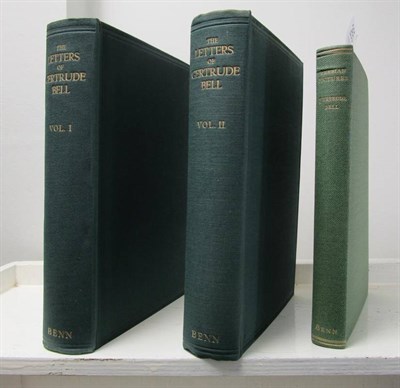 Lot 265 - Bell (Gertrude) The Letters of Gertrude Bell, edited by Lady Bell, Ernest Benn, 1927, first...