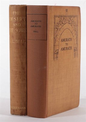 Lot 267 - Bell (Gertrude Lowthian) The Desert and the Sown, Heinemann, 1907, first edition, colour...