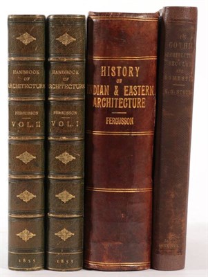 Lot 314 - Fergusson (James) The Illustrated Handbook of Architecture …, 1855, John Murray, 1855, first...