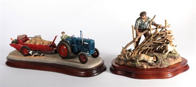 Lot 53 - Border Fine Arts 'Country Air', model No. B1163 by Ray Ayres, limited edition 150/750, on wood...