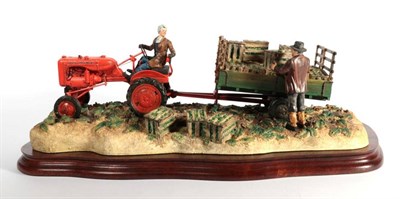 Lot 54 - Border Fine Arts 'Cut and Crated' (Allis Chalmers Tractor), model No. B0649 by Ray Ayres,...