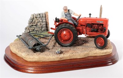 Lot 107 - Border Fine Arts 'Turning with Care' (Nuffield Tractor), model No. B0094 by Ray Ayres, limited...