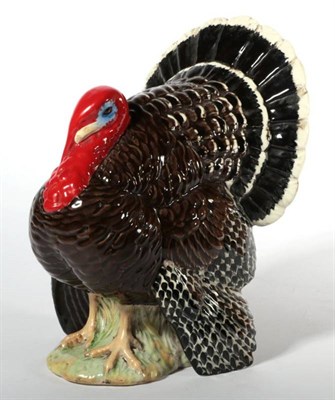 Lot 163 - Beswick Turkey, model No. 1957, bronze gloss (a.f)