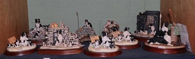Lot 188 - Border Fine Arts Collie Models Comprising: 'A Long Day Ahead', model No. B0037, 'In from the Cold'