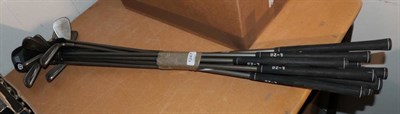 Lot 1247 - ~ A set of Ping golf clubs