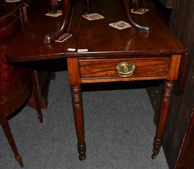 Lot 1431 - Victorian mahogany Pembroke table, 106cm wide