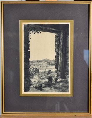 Lot 46 - Frederick (Fred) Cecil Jones RBA (1891-1966) ''From the Old Shed'' (1929)  Signed in pencil,...