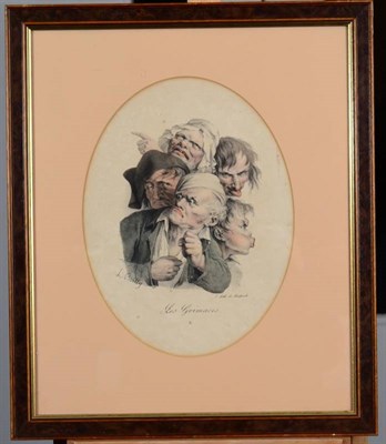 Lot 78 - Louis Leopold Boilly (1761-1845) French ''La série des Grimaces et caractères '' Lithograph, each