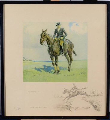 Lot 80 - Charles Johnson Payne ''Snaffles'' (1884-1967) ''Andsome is - wot andsome does'' Signed, printed in
