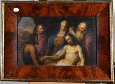 Lot 93 - Attributed to Henricus Antonius van Meegeren (1889-1947) The Entombment of Christ  Oil on...