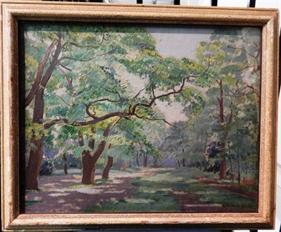 Lot 135 - Ethelbert White (1891-1972) ''Arundel, Sussex, 1934'' Signed, oil on board, 38cm by 48cm...