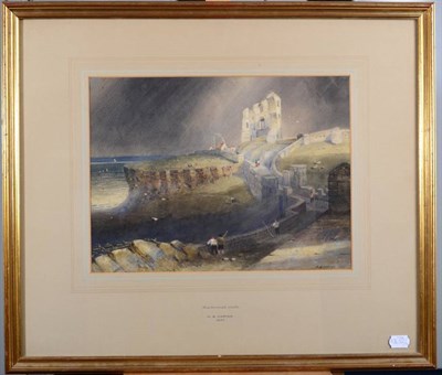 Lot 139 - Henry Barlow Carter (1795-1867) Scarborough Castle Signed and dated 1834, watercolour, 30cm by 40cm
