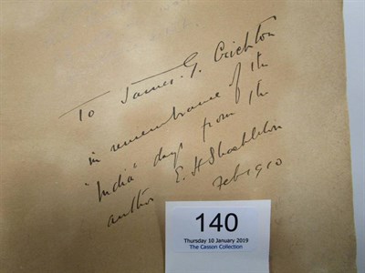 Lot 140 - Albert Edward Jackson (1873-1952) Burnsall  Signed, oil on board, 39cm by 49cm   Artist's...