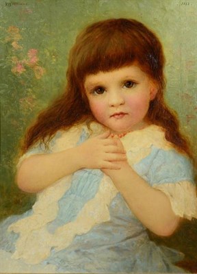 Lot 146 - Alfred Walter Williams (1824-1905)  ''The Coral Necklace'' Signed and dated 1888, oil on canvas...