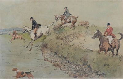 Lot 183 - Charles Johnson Payne, called ''Snaffles'' (1884-1967)  ''Prepare To Receive Cavalry'' Signed,...