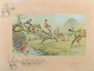 Lot 183 - Charles Johnson Payne, called ''Snaffles'' (1884-1967)  ''Prepare To Receive Cavalry'' Signed,...