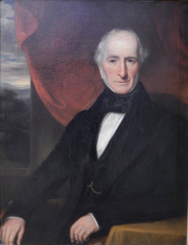 Lot 189 - Follower of Sir Thomas Lawrence (1769-1830) Portrait of a Gentleman in a black cravat Oil on...